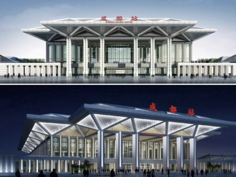 未来实现“零换乘”！成都“火车北站”扩能改造开始高架广场施工