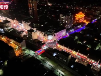 甘肃临潭：“万人扯绳”热闹非凡